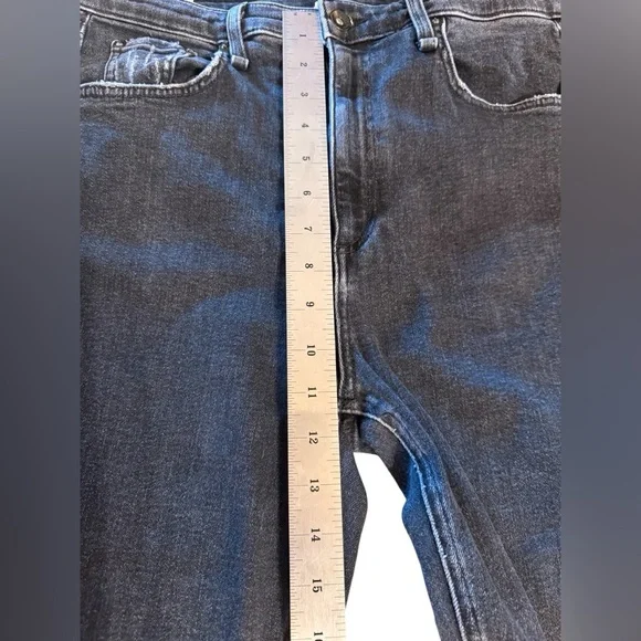 rag & bone Nina High Rise Skinny Jeans Black Distressed Tag 31 Fits 30x26 USA - Picture 8 of 16